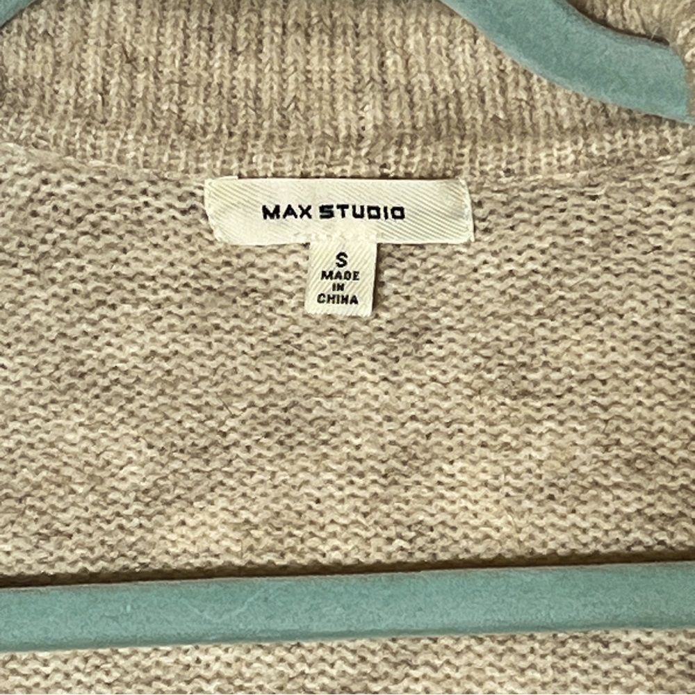 Max Studio Wool Blend Single Button Cardigan Wome… - image 6